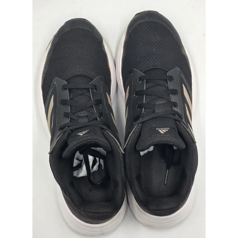 adidas Galaxy 5 Running Shoes GX4979 Black Champagne Women's 9.5